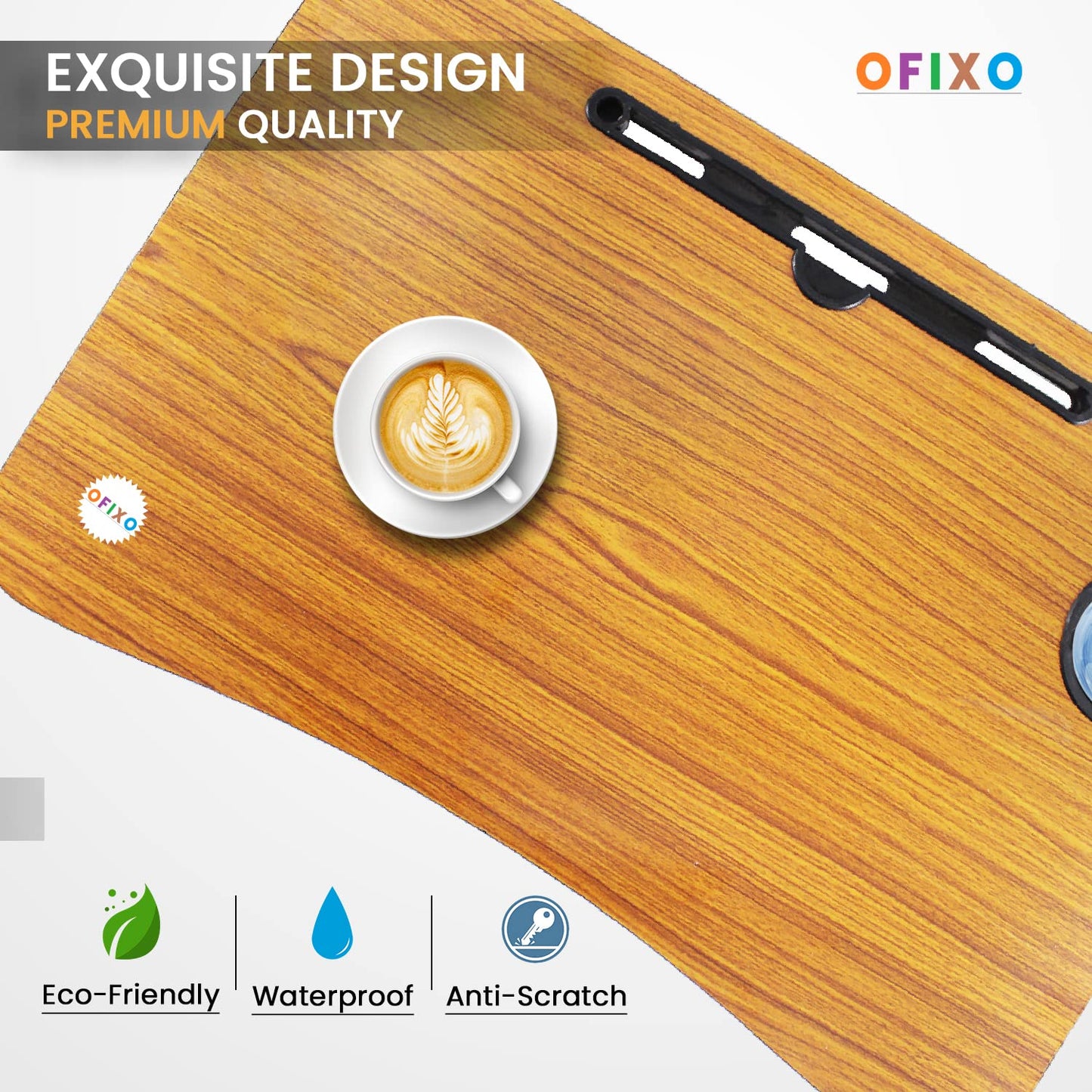 Foldable Wooden Laptop Table